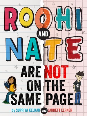 cover image of Roohi and Nate Are Not on the Same Page